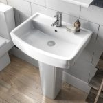 520mm Basin & Semi Pedestal - Image 2