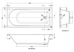 Eternalite Round Single Ended Bath 1700 x 750mm - Image 3