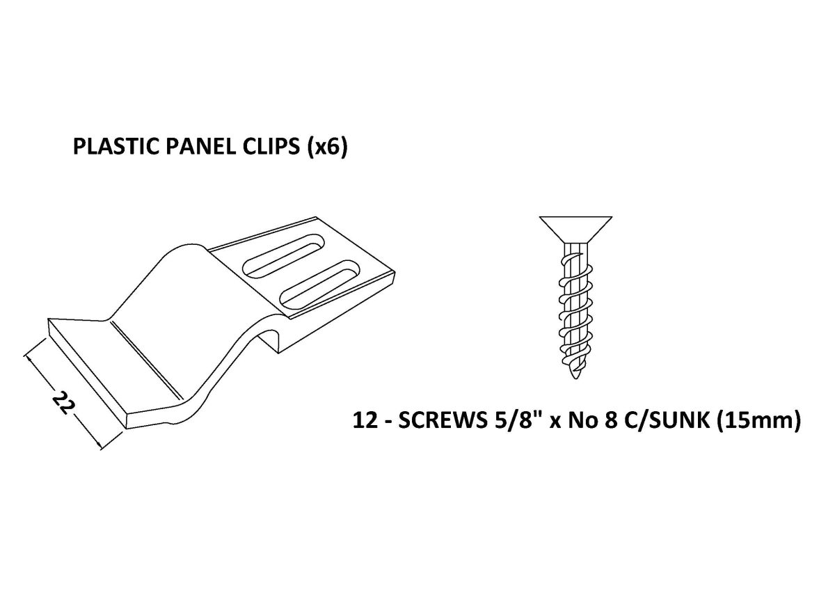 Bath Panel Clips - Image 2