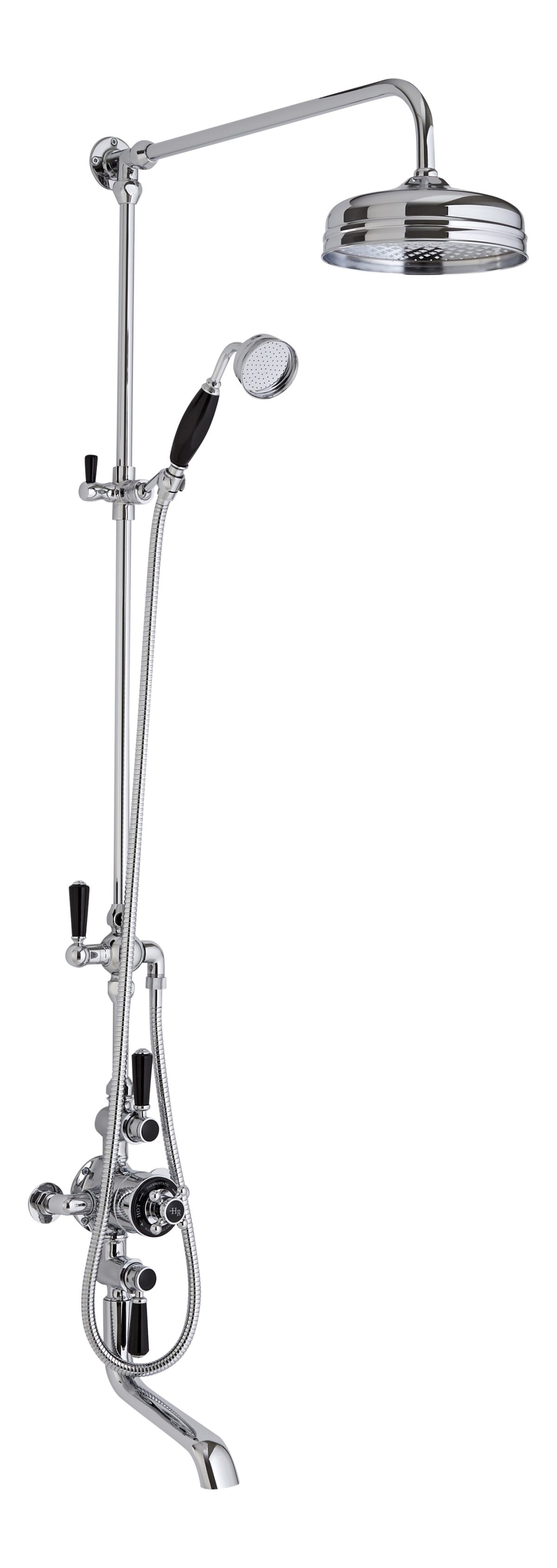 Triple Exposed Shower Valve & Spout - Image 1