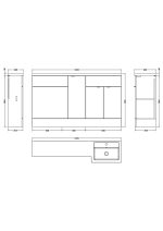 1500mm Right Hand Combination - Image 3