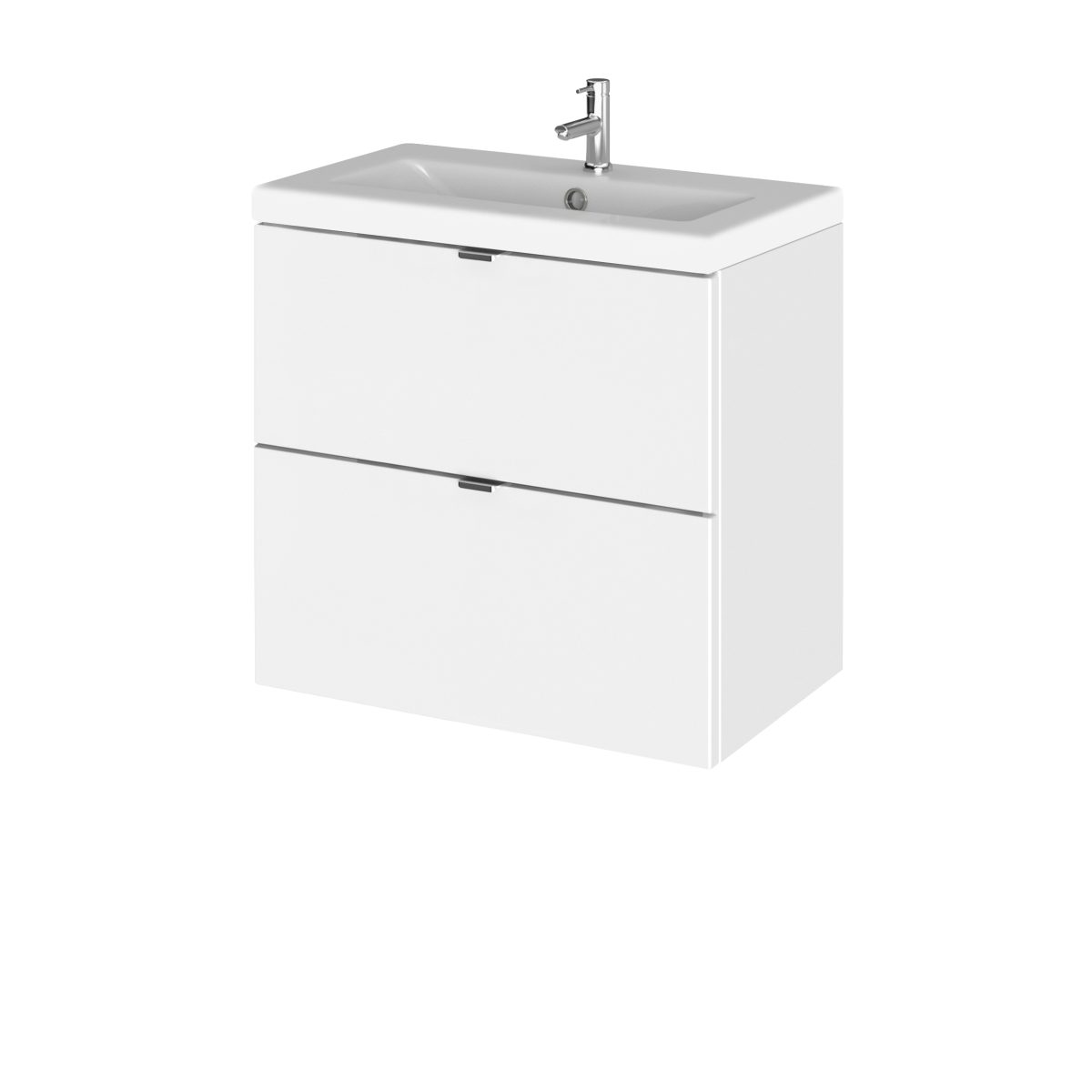 600mm Vanity Unit & Ceramic Basin - Image 1