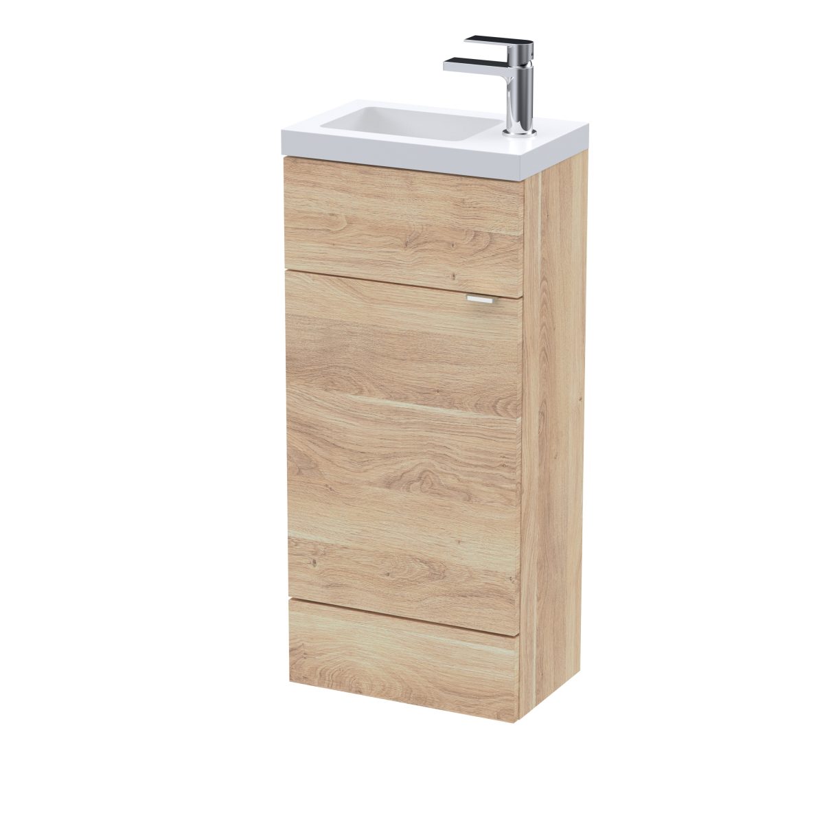 400mm Compact Vanity Unit & Basin - Image 1