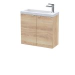 600mm 2-Door Wall Hung Unit & Basin