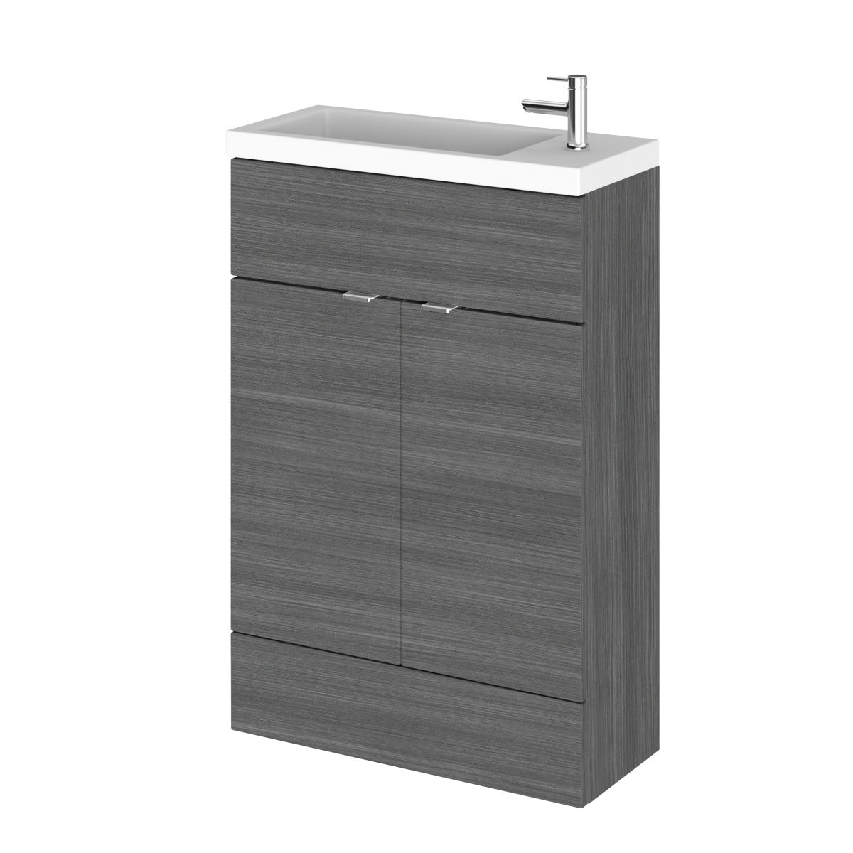 600mm Vanity Unit & Basin - Compact - Image 1