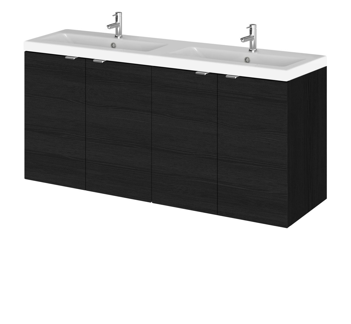 1200mm Vanity Unit & Double Ceramic Basin - Image 1