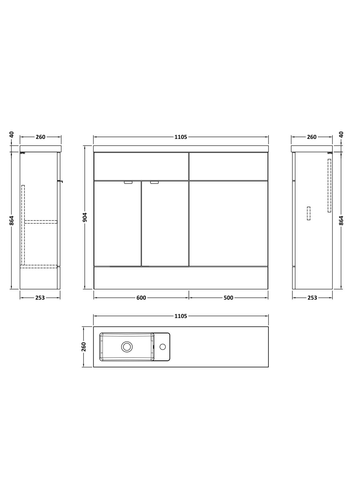 1100mm Combination - Compact - Image 4