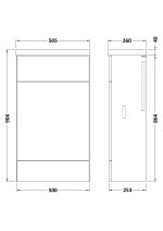 WC Unit & Top - Compact - Image 3
