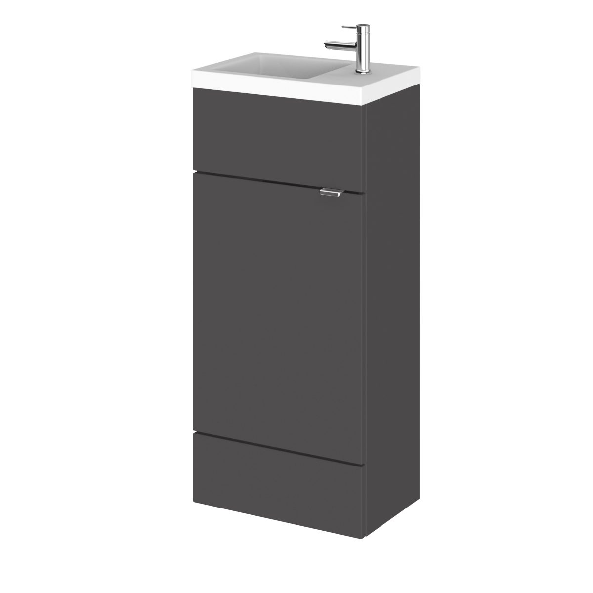 400mm Vanity Unit & Basin - Compact - Image 1