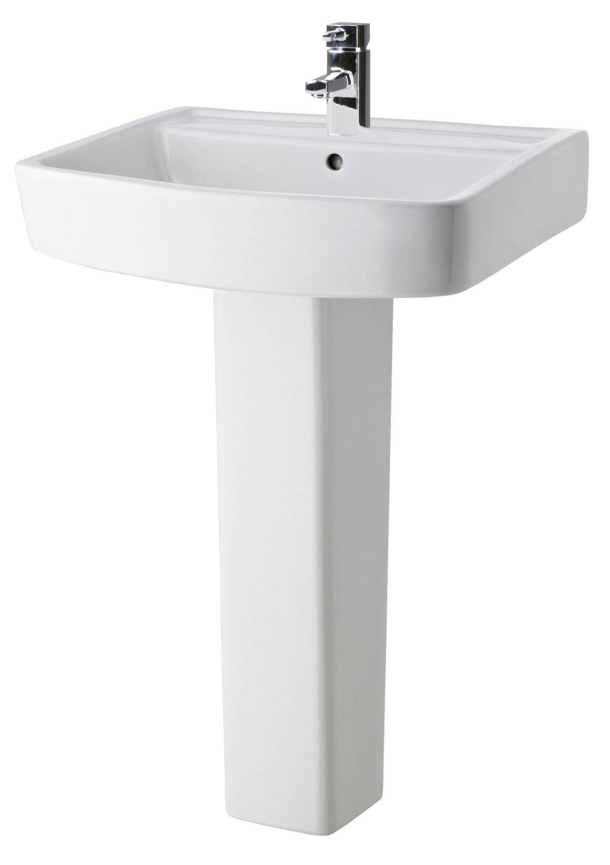 600mm Basin & Pedestal - Image 1