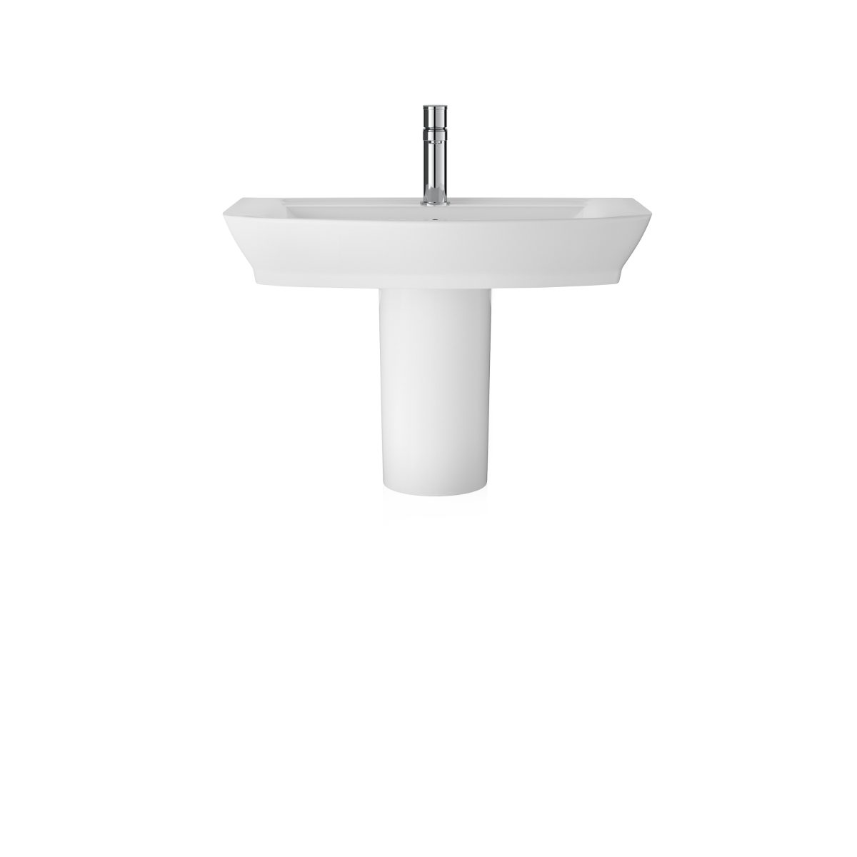 850mm Basin & Semi Pedestal - Image 1