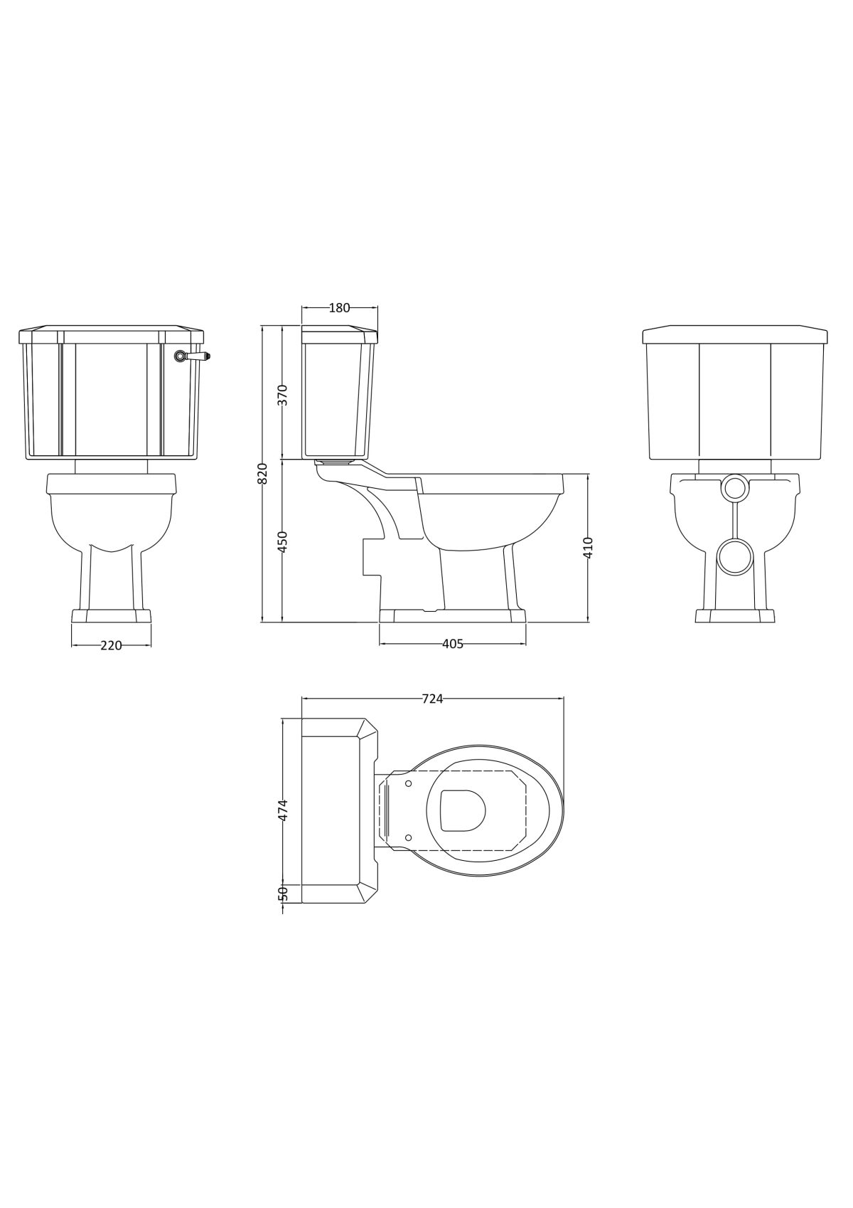 Close Coupled Pan & Cistern - Image 2