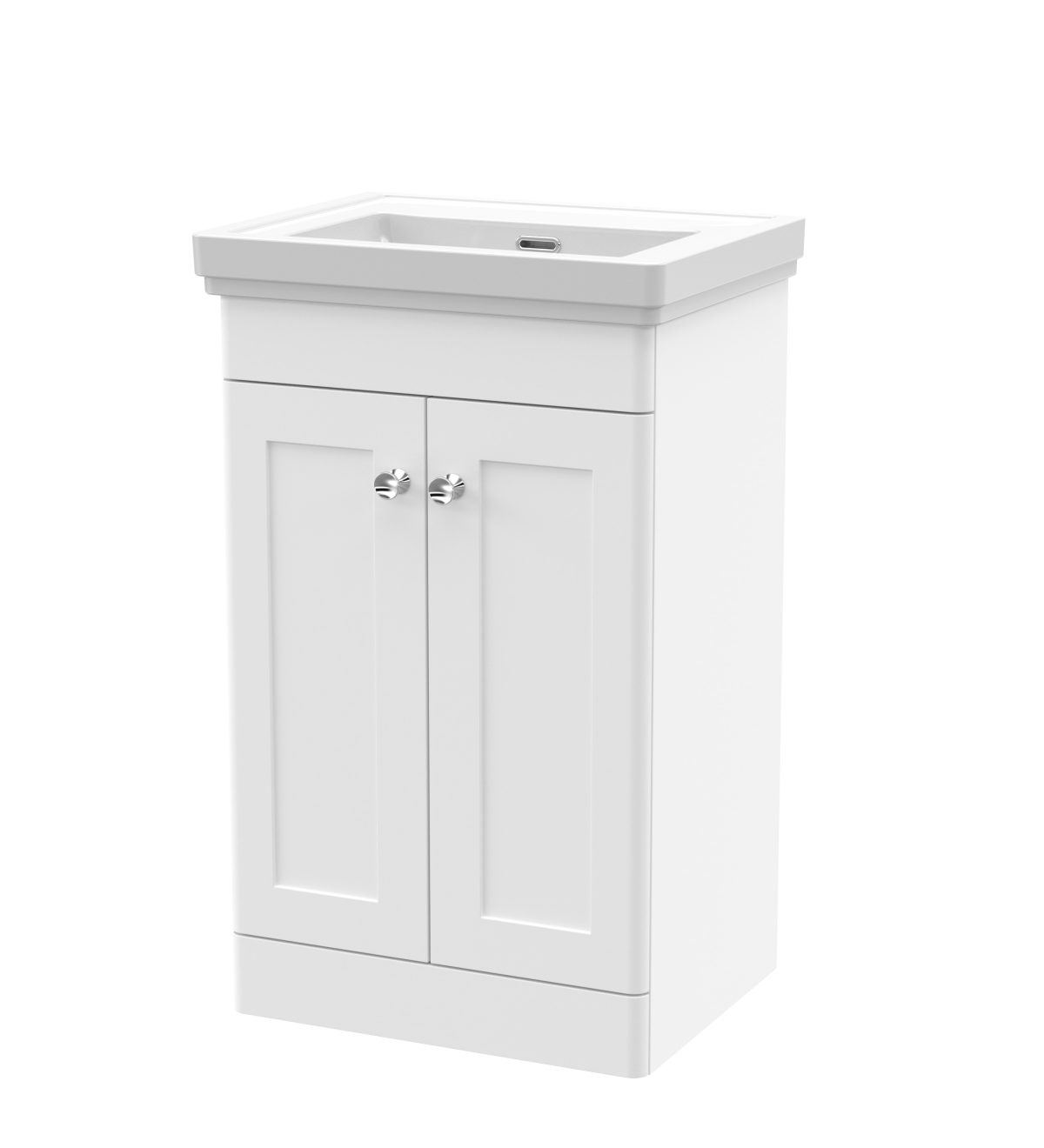500mm Floor Standing 2 Door Vanity & Basin 0TH - Image 1