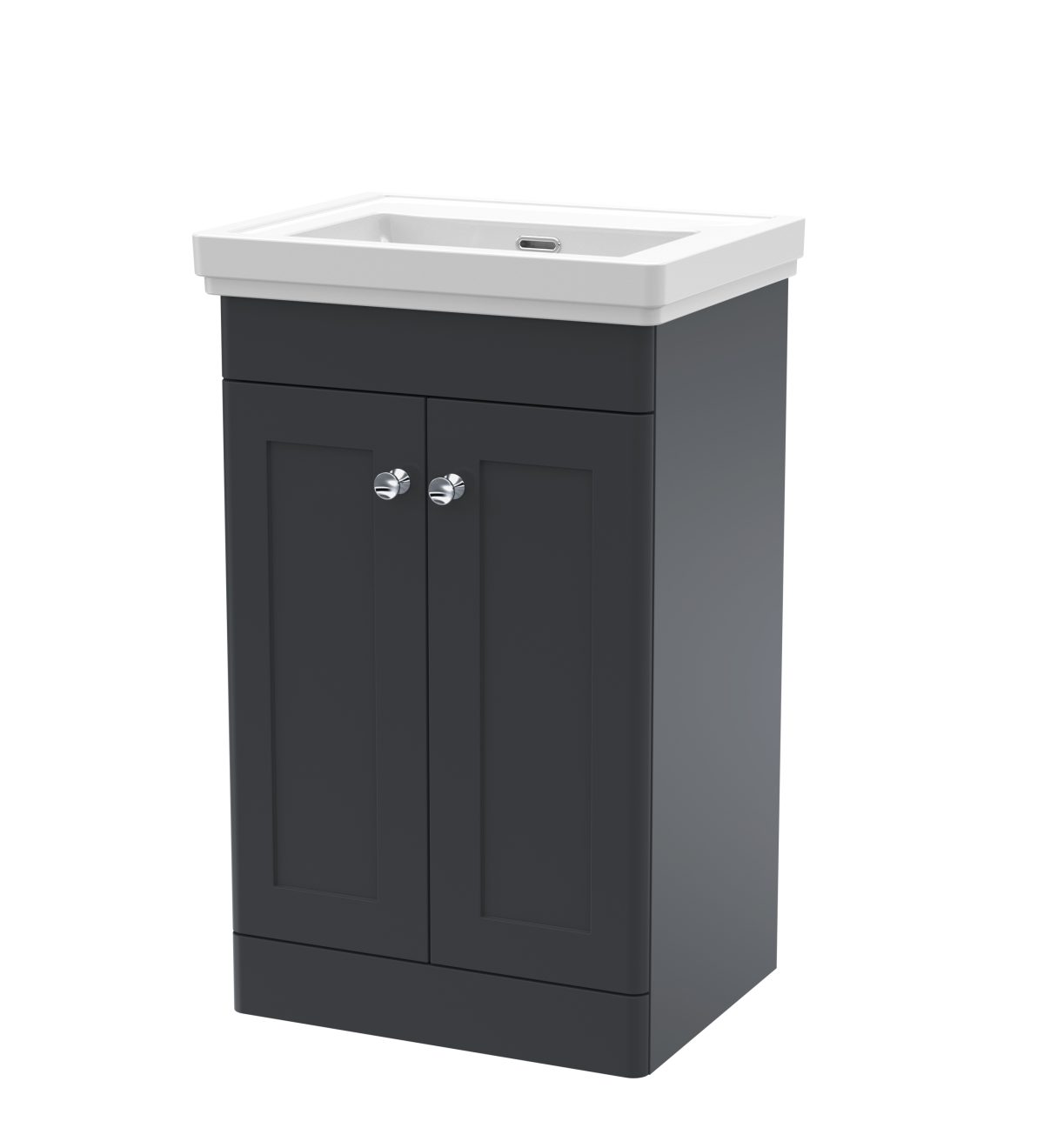 500mm Floor Standing 2 Door Vanity & Basin 0TH - Image 1