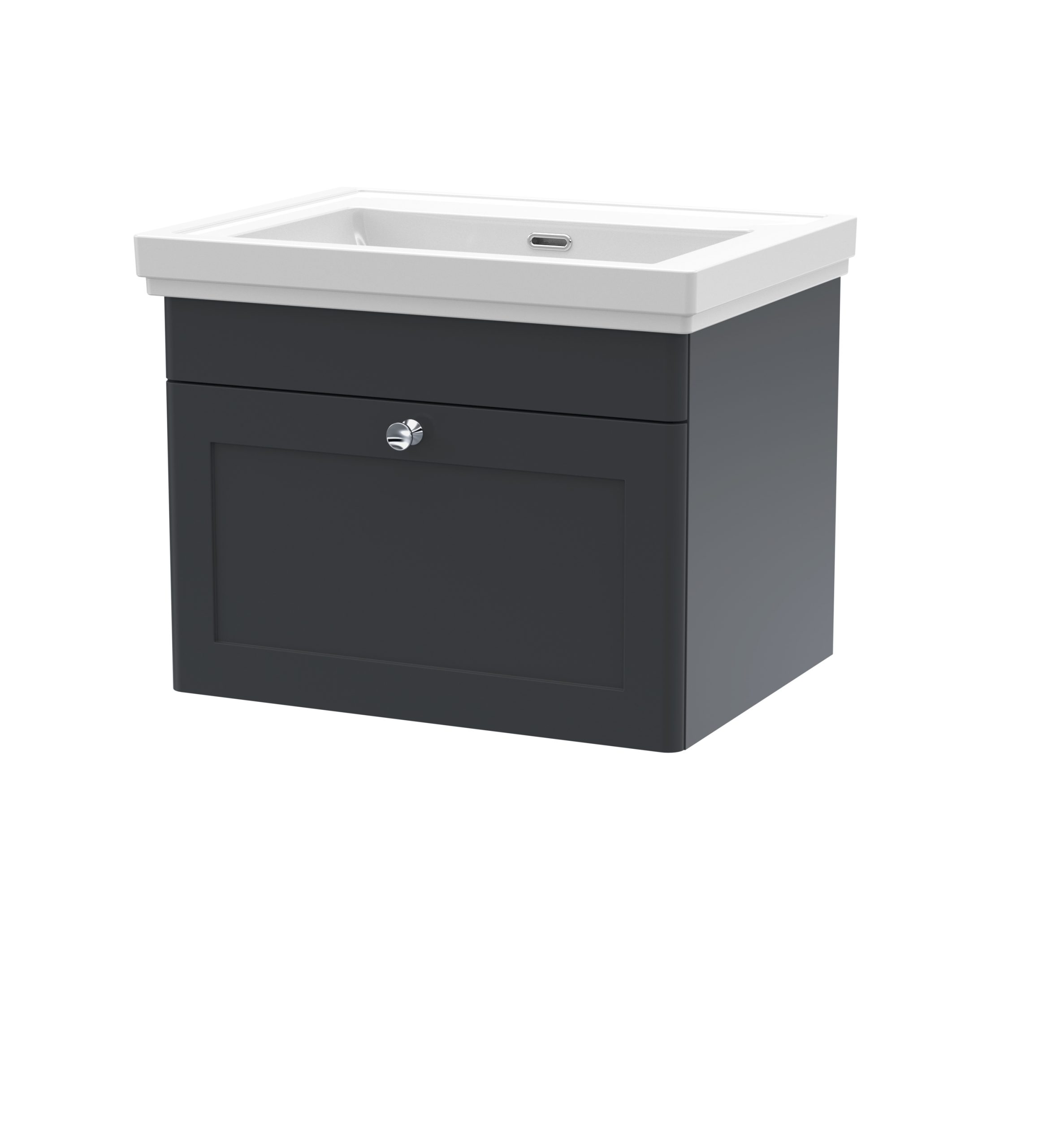 clc1494h_furniture_v1_co.jpg 600mm Wall Hung 1 Drawer Vanity & Basin 0TH - Image 1