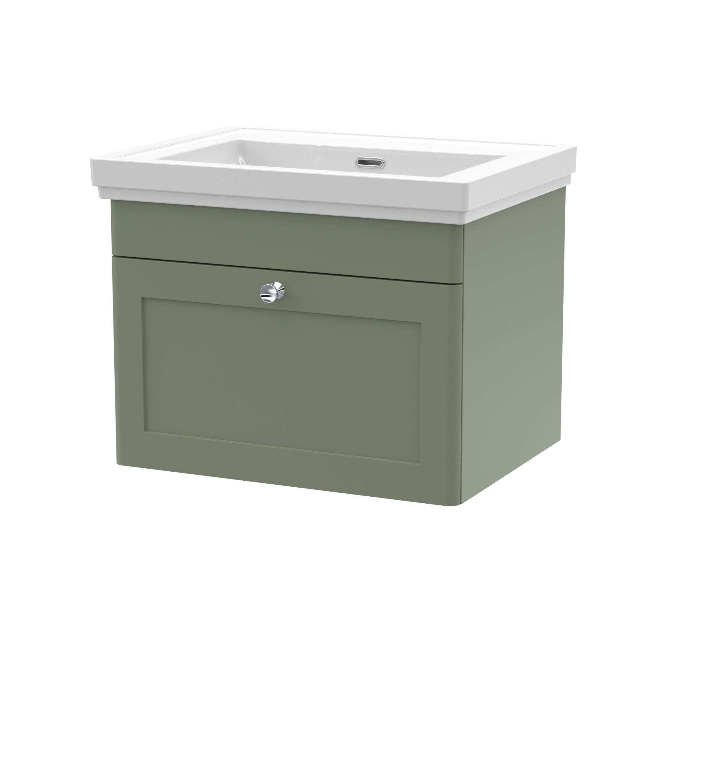 clc894h_furniture_v1_co.jpg 600mm Wall Hung 1 Drawer Vanity & Basin 0TH - Image 1