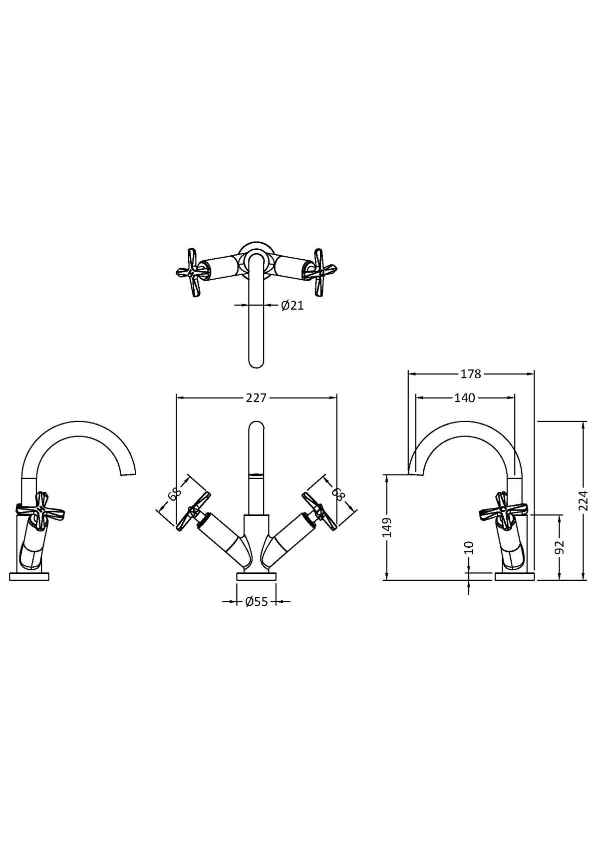 Mono Basin Mixer - Image 2