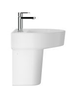 420mm Basin & Semi Pedestal - Image 3
