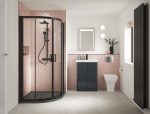 500mm Floor Standing 2 Door Unit & Basin - Image 2