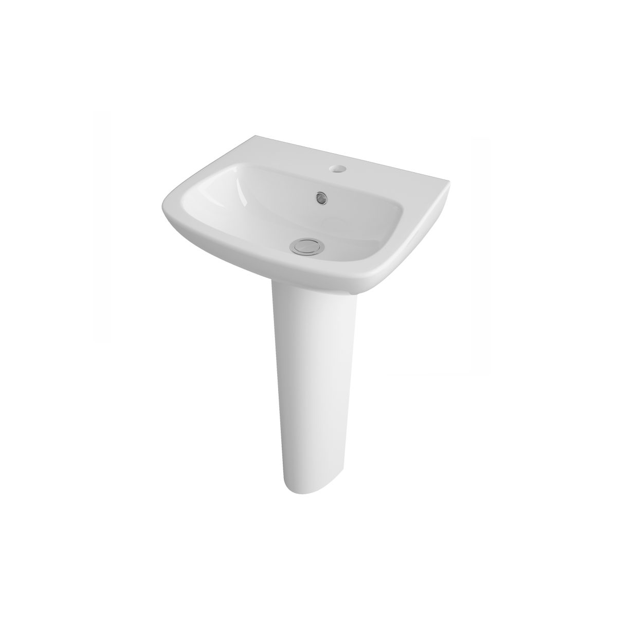 450mm Basin & Pedestal - Image 1