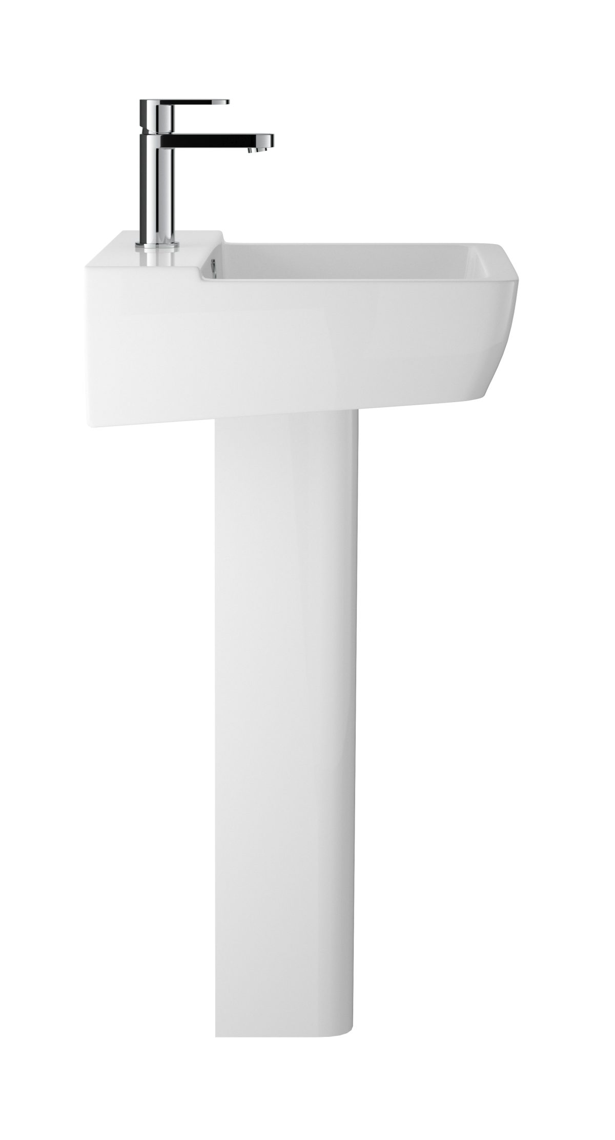 550mm Basin & Pedestal - Image 3