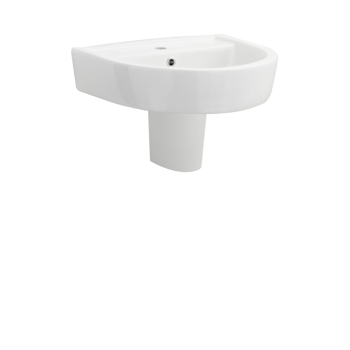 520mm Basin & Semi Pedestal - Image 1