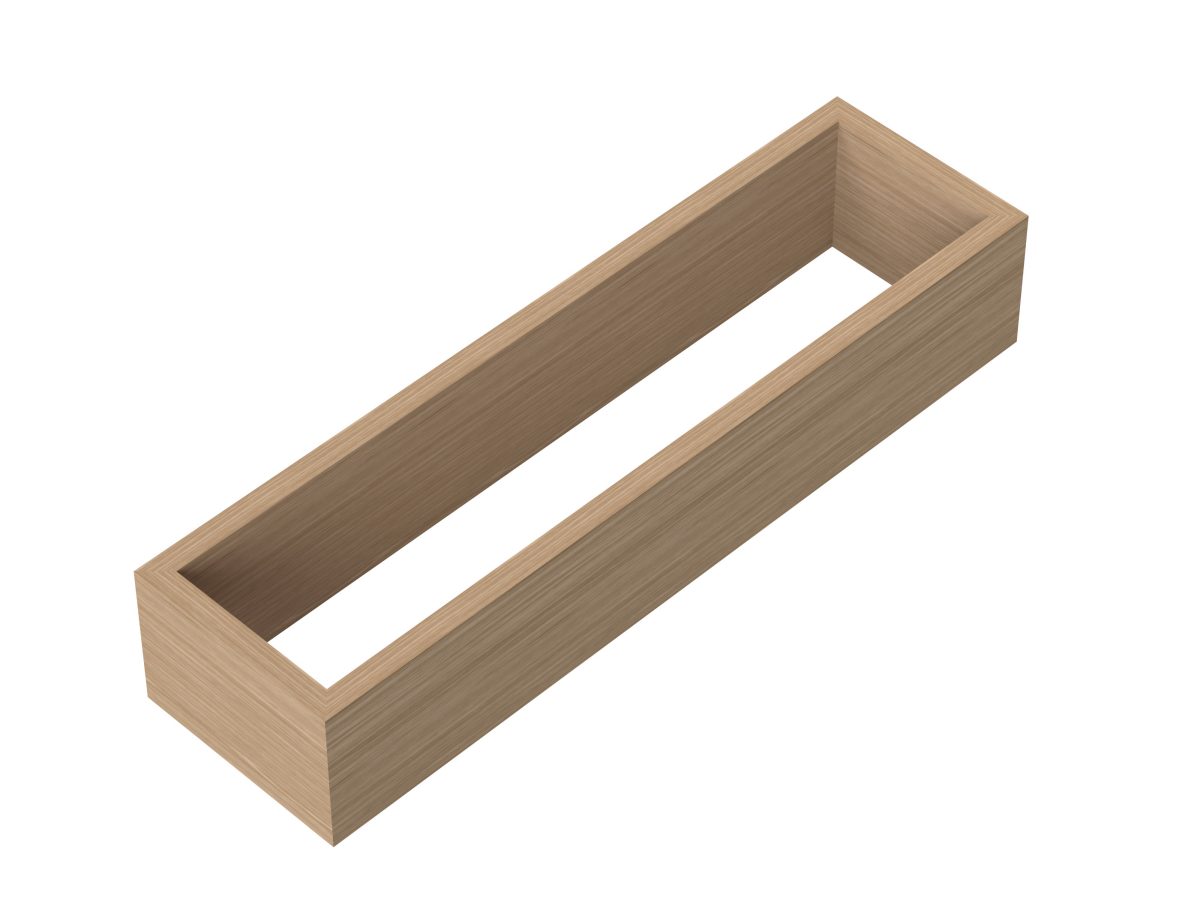 Straight Bamboo Drawer Organiser - Image 1