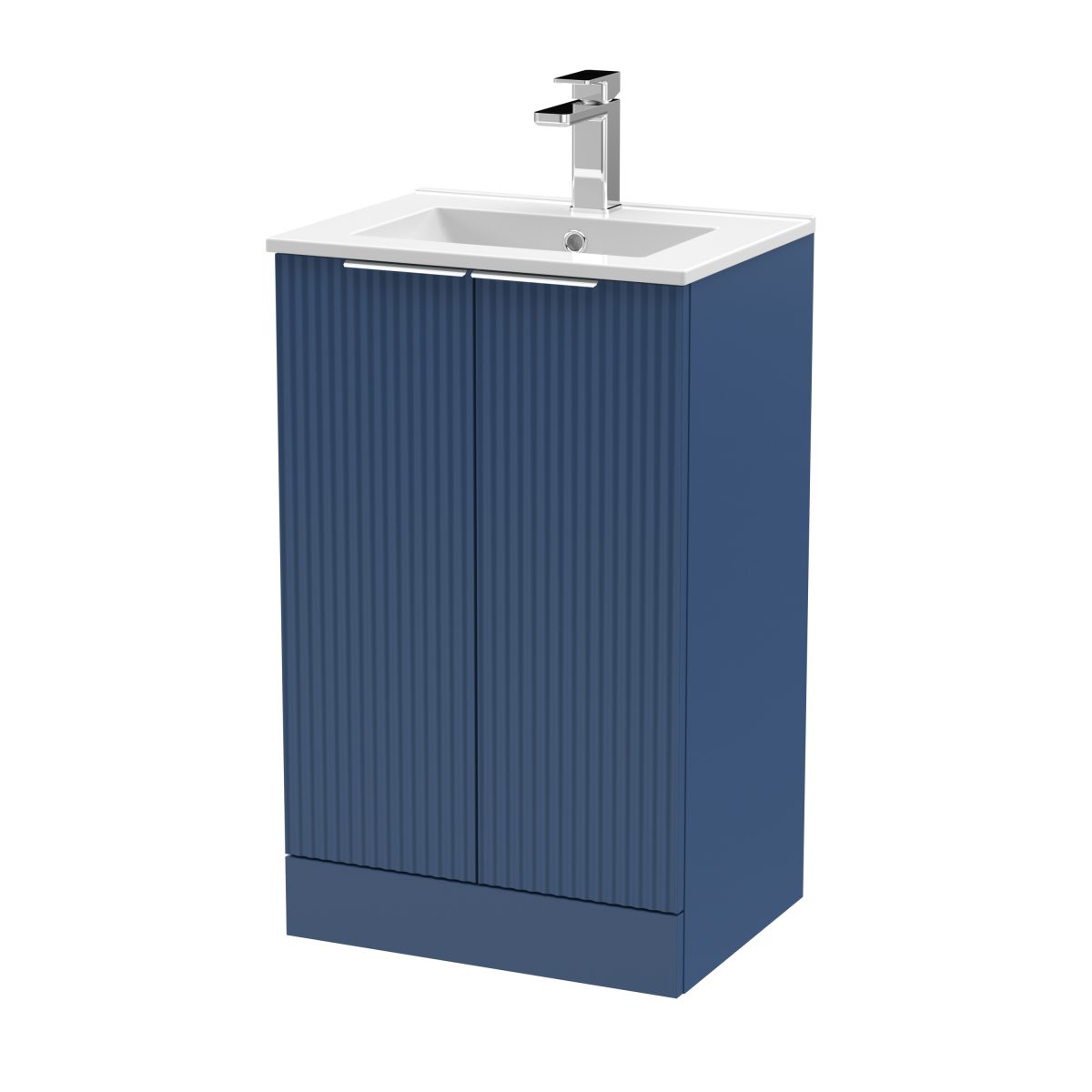 500mm Floor Standing 2 Door Vanity & Basin 2 - Image 1