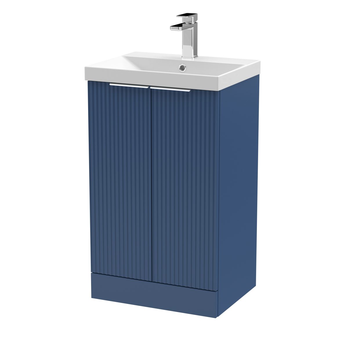500mm Floor Standing 2 Door Vanity & Basin 3 - Image 1