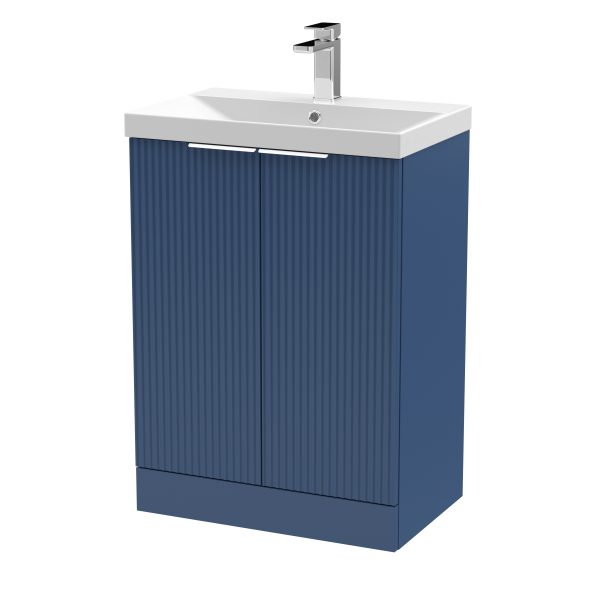 600mm Floor Standing 2 Door Vanity & Basin 3