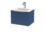 500mm Wall Hung Single Drawer Vanity & Basin 2