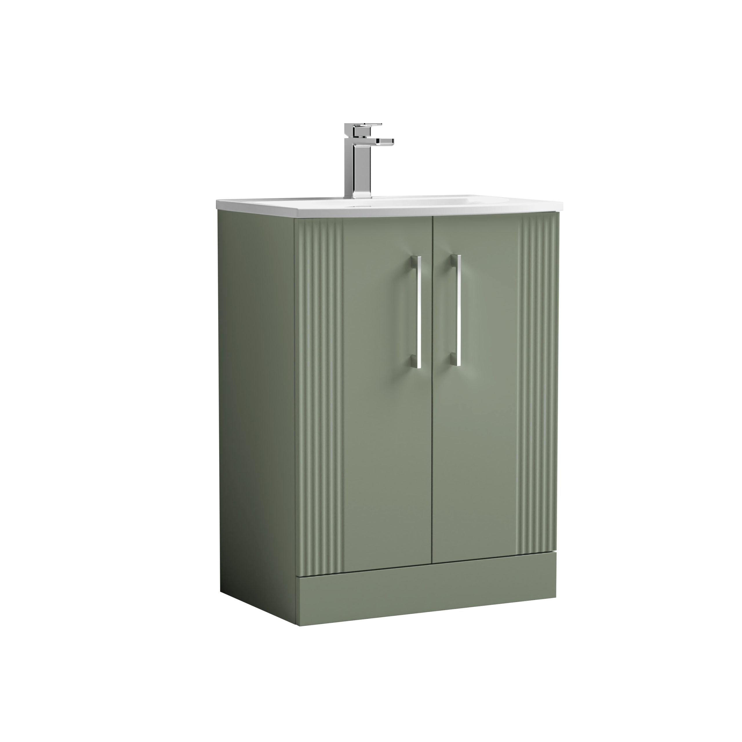 dpf825g_furniture_v1_co.jpg 600mm Floor Standing 2 Door Vanity & Basin 4 - Image 1