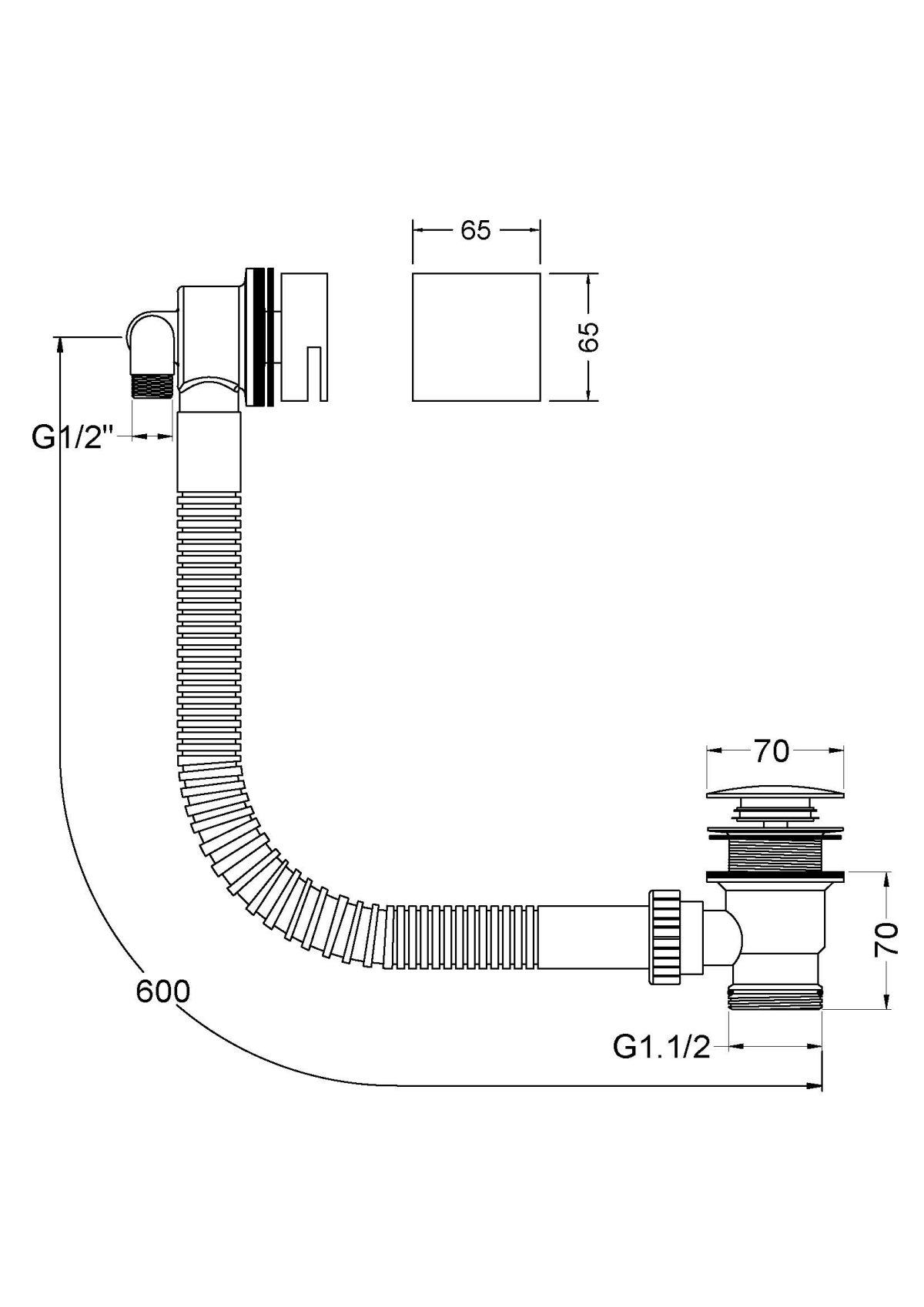 Freeflow Bath Filler - Image 2