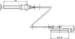 Basin Plug And Chain - Image 2