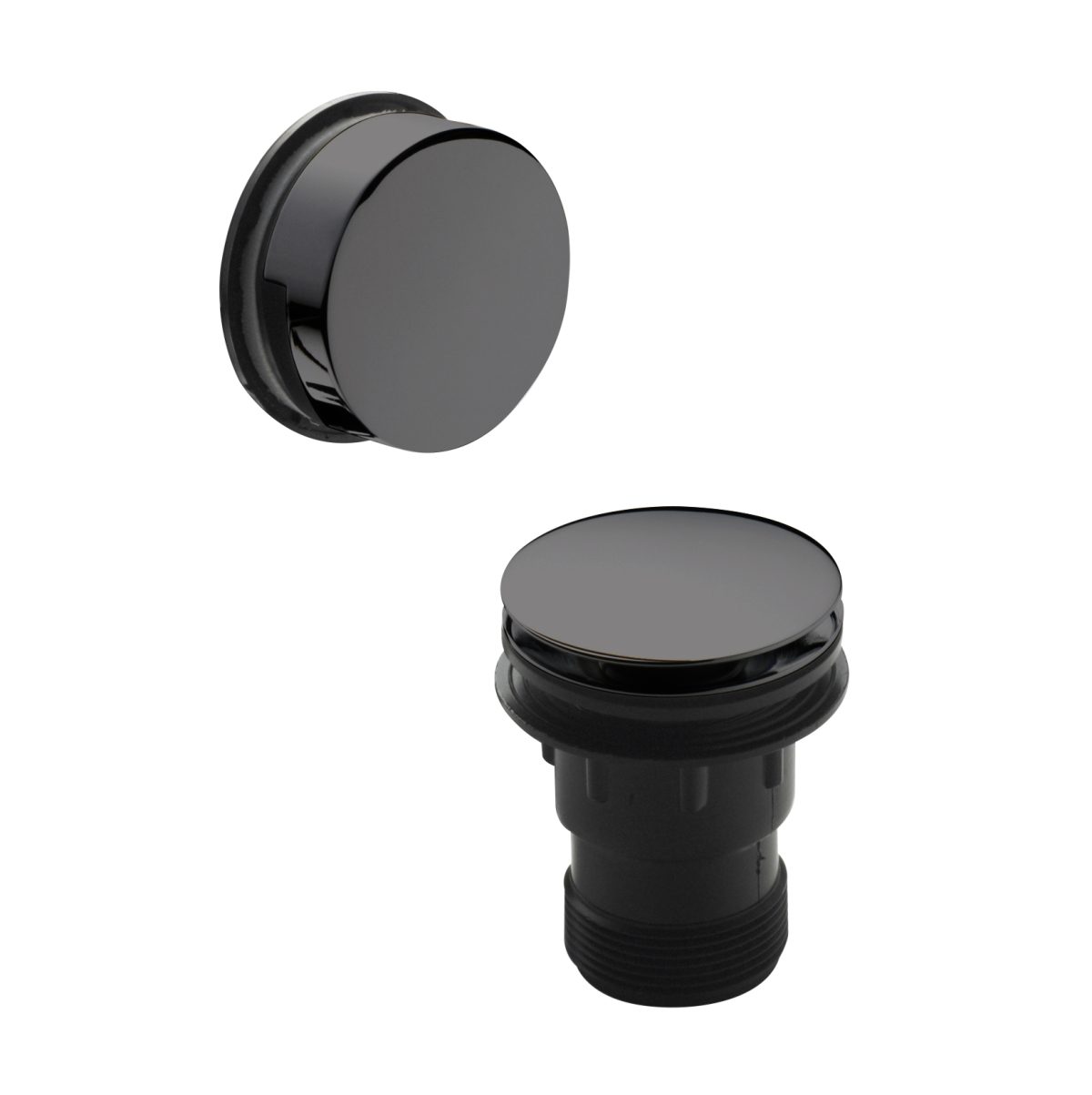 Click Clack Bath Waste With Easyclean Removable Grid - Image 1