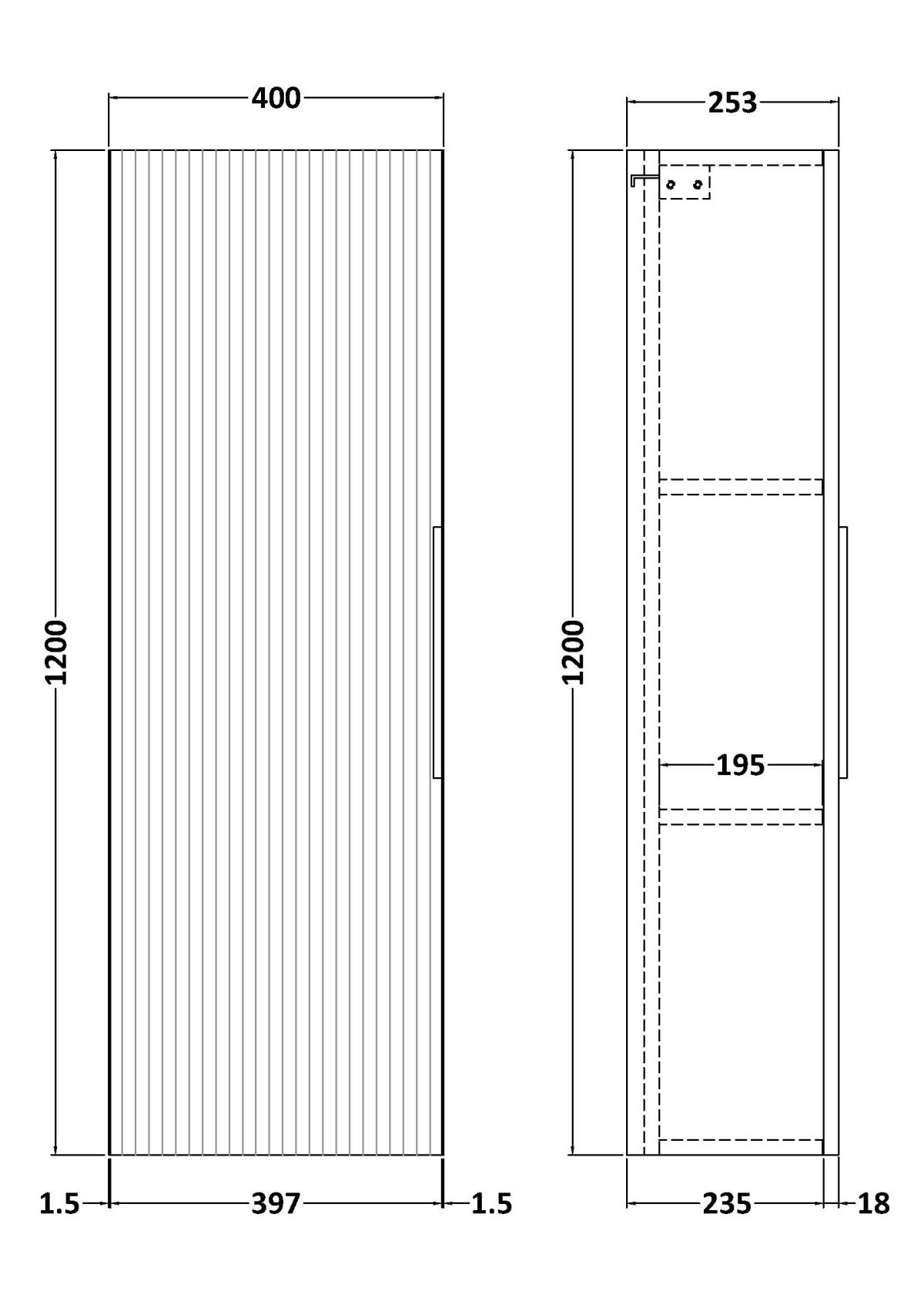400mm Tall Unit - Image 3