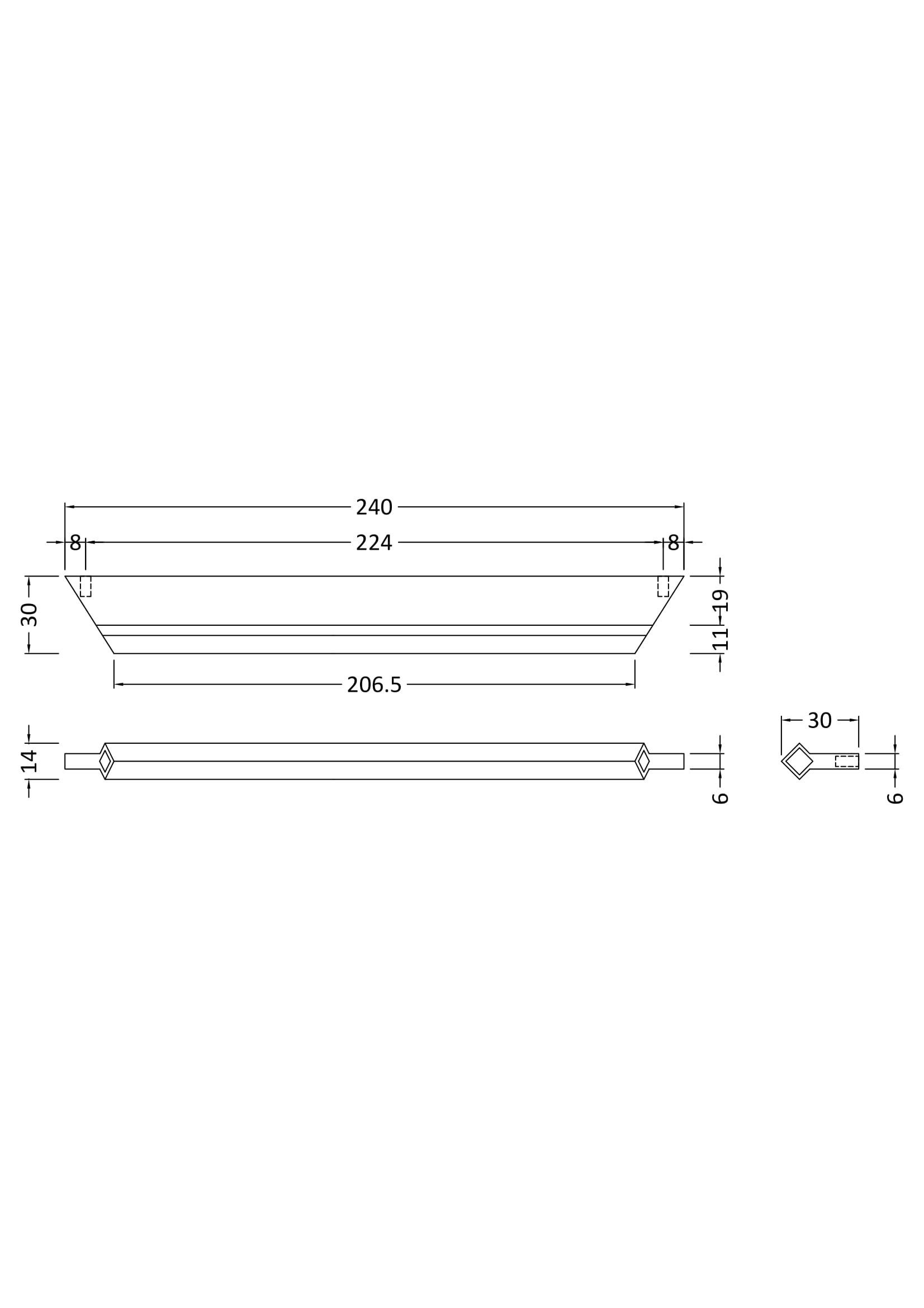 h102_furniture_v1_ld.jpg Profile Handle 224mm - Image 2