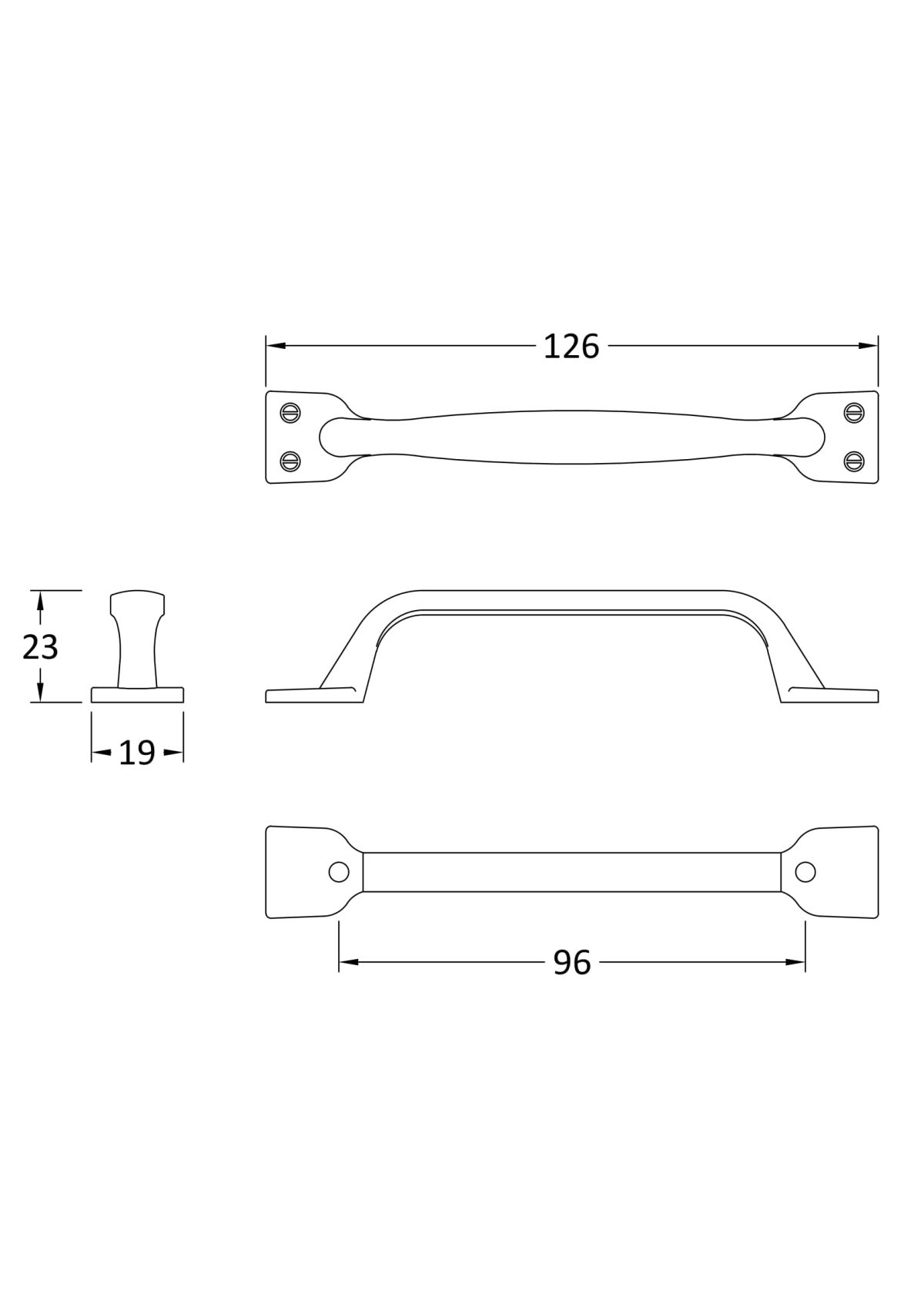 Strap Handle 96mm - Image 2