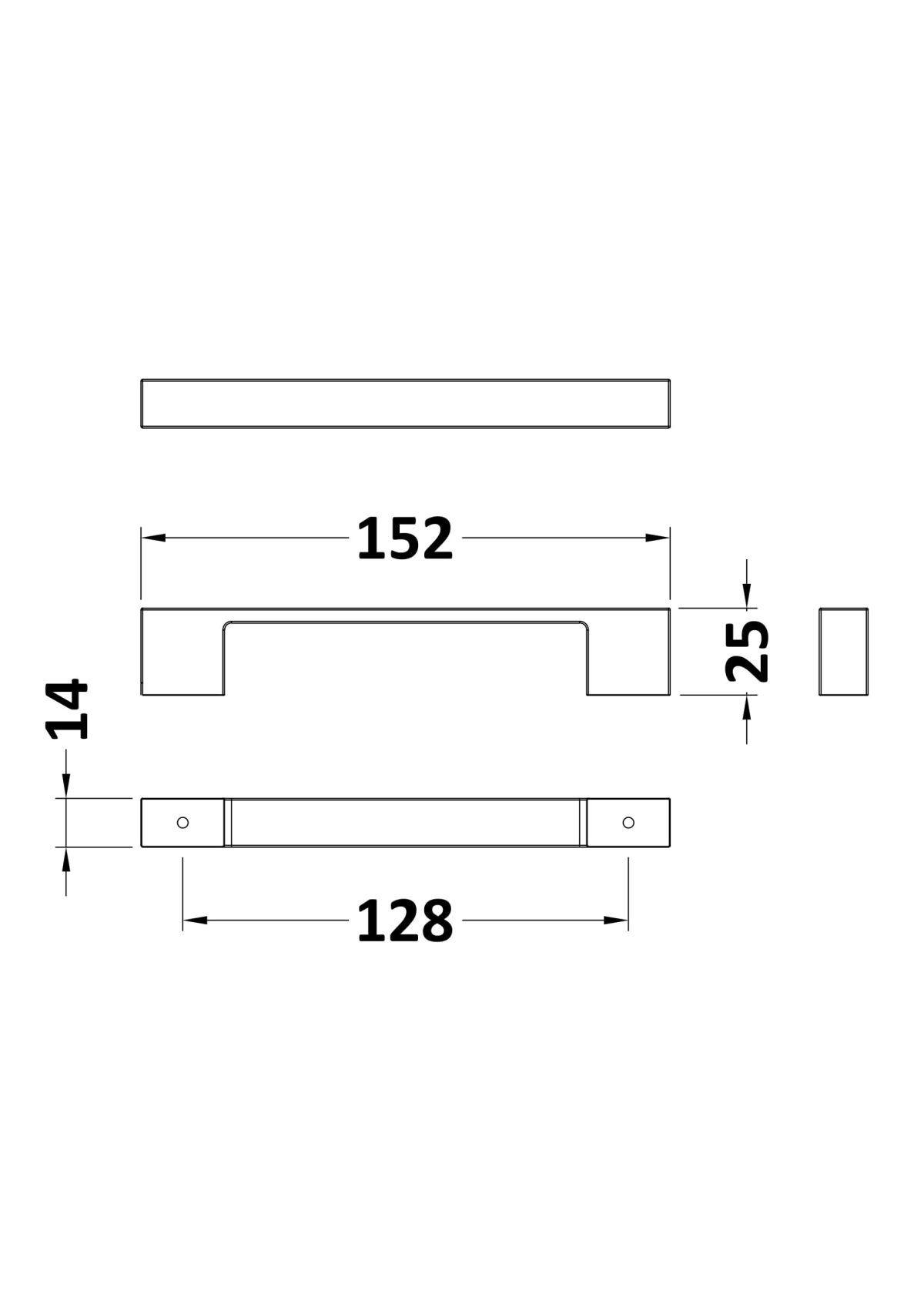 150mm D Handle - Image 2