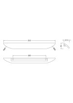 Finger Pull Handle 160mm - Image 2