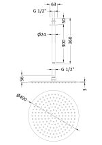 Ceiling Mounted Head & Arm - Image 2