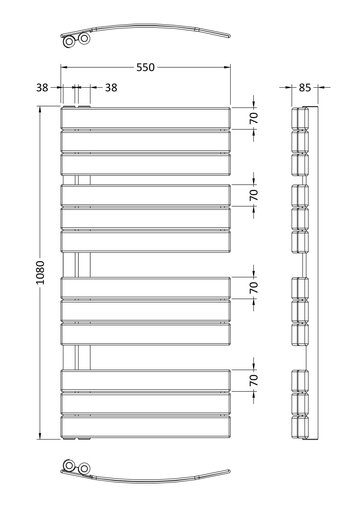 Heated Towel Rail - Image 3