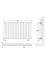 Horizontal Double Panel Radiator 600 x 992 - Image 2
