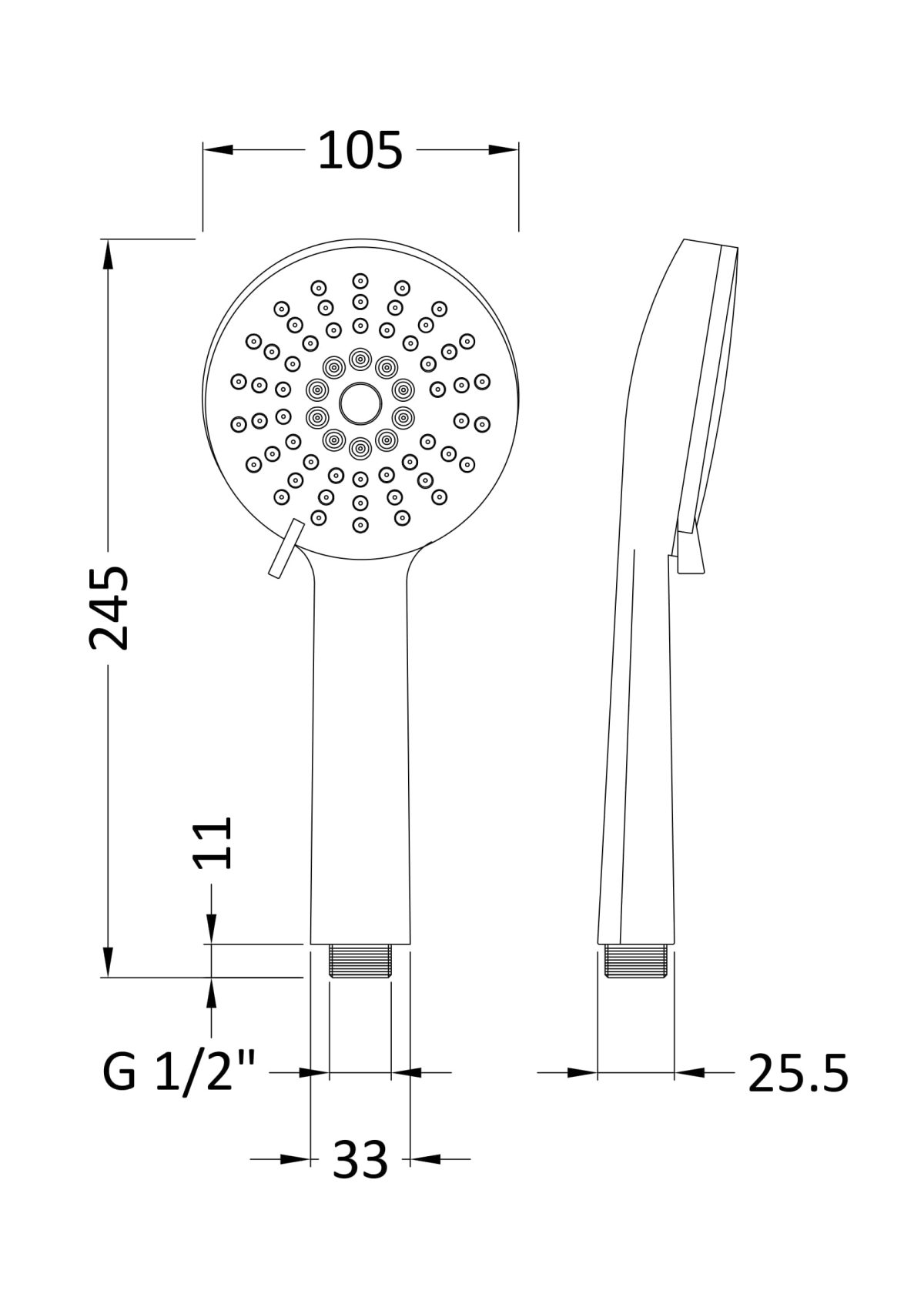 Multifunction Water Saving Handset - Image 2