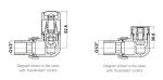 Corner Radiator Valve Pack (Pairs) - Image 2