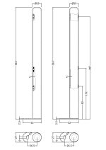 Floor Mounted Legs - Image 3