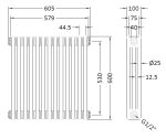 Triple Column Traditional Radiator - Image 3