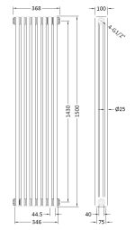 Triple Column Traditional Radiator - Image 2