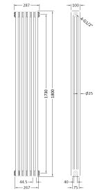 Triple Column Traditional Radiator - Image 3