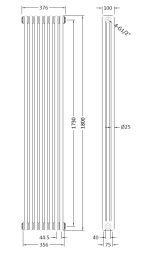 Triple Column Traditional Radiator - Image 2